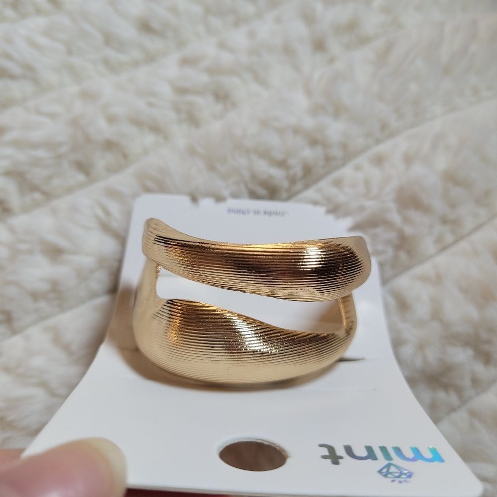 Mint Gold Women's Elegant Hair Tie - Picture 9 of 11